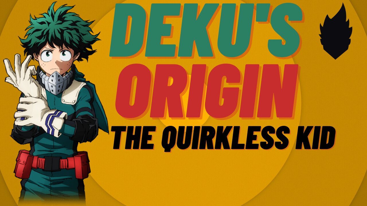 ShinShort: The Quirkless Kid, Deku's Origin My Hero Academia