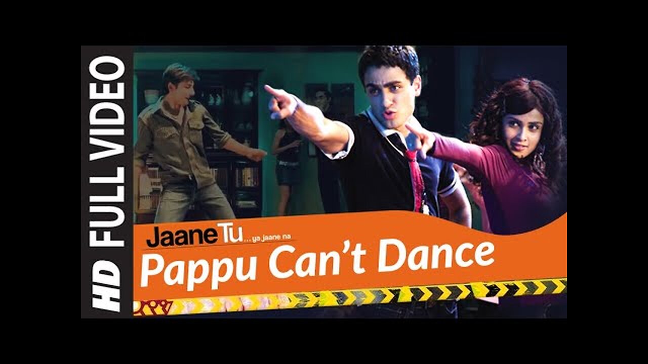 Full Video- Pappu Can't Dance - Jaane Tu Ya Jaane Na - Imran Khan - A.R. Rahman