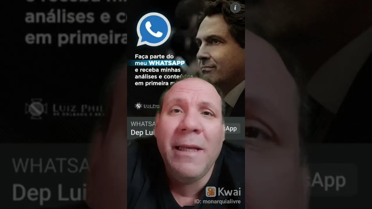 Participe - Link do Whatsapp do príncipe Luiz Ohlippe na descrição deste vídeo.