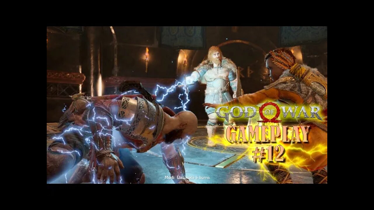 God Of War - GamePlay#12 - Atreus desperta o poder de Kratos e quase morre! #GodOfWar #Atreus
