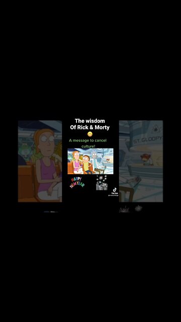 Cancel Culture from Rick and Morty Perspective