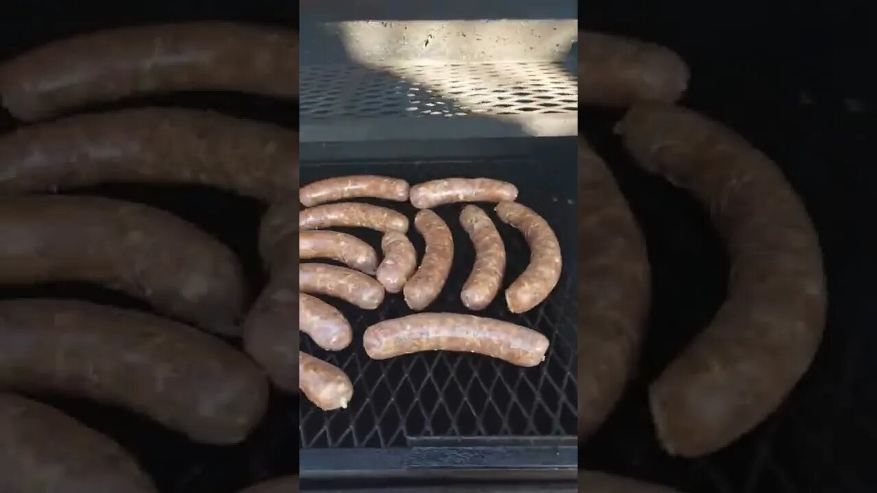 Cold smoking homemade sausage 😎