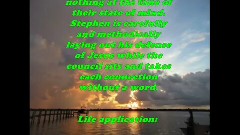 Daily Bible Verse Commentary - Acts 7:9