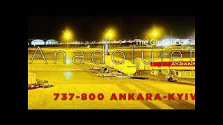 Trip Report: Anadolujet Boeing 737-800 Economy Review Ankara-Kyiv (Redeye)
