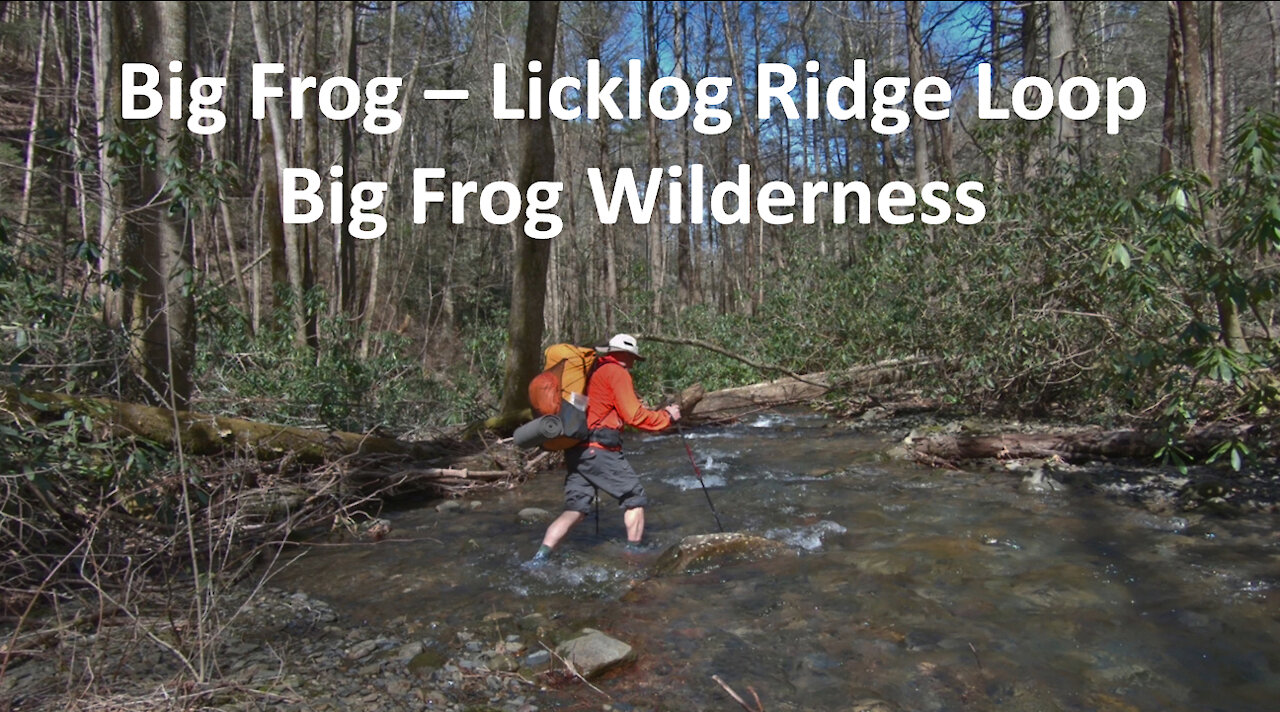 Big Frog - Licklog Ridge Loop: Big Frog Wilderness