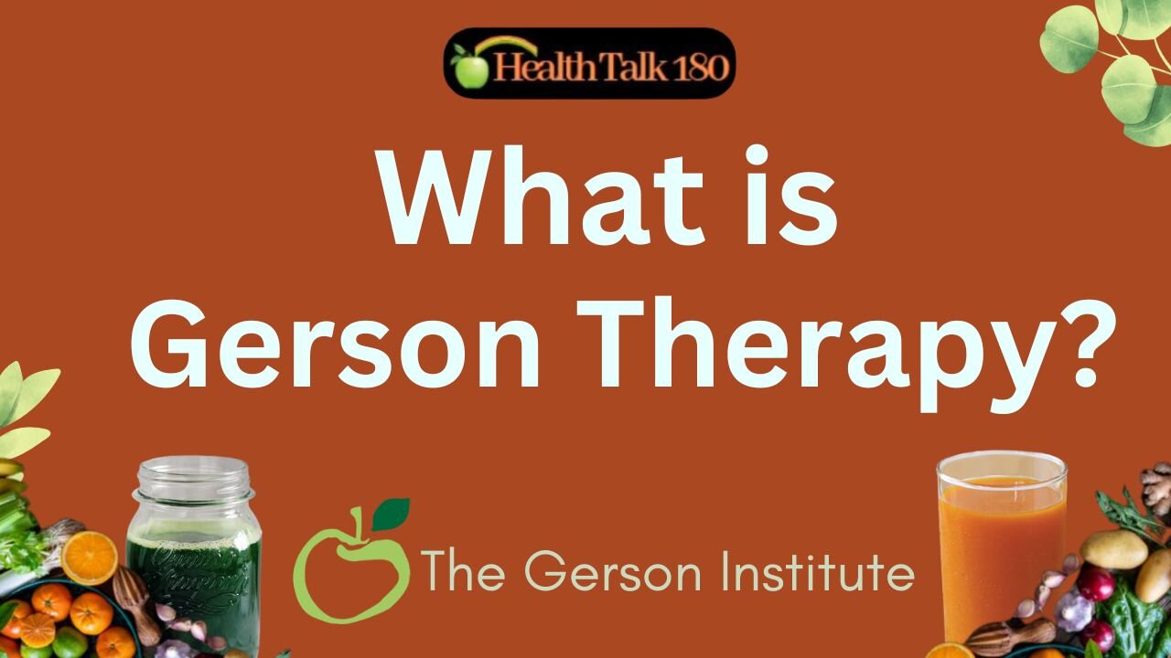 What is Gerson Therapy? | Healing Chronic Illnesses & Cancer By Gerson Practitioners of The Gerson Institute | Interview on 2023-08-16