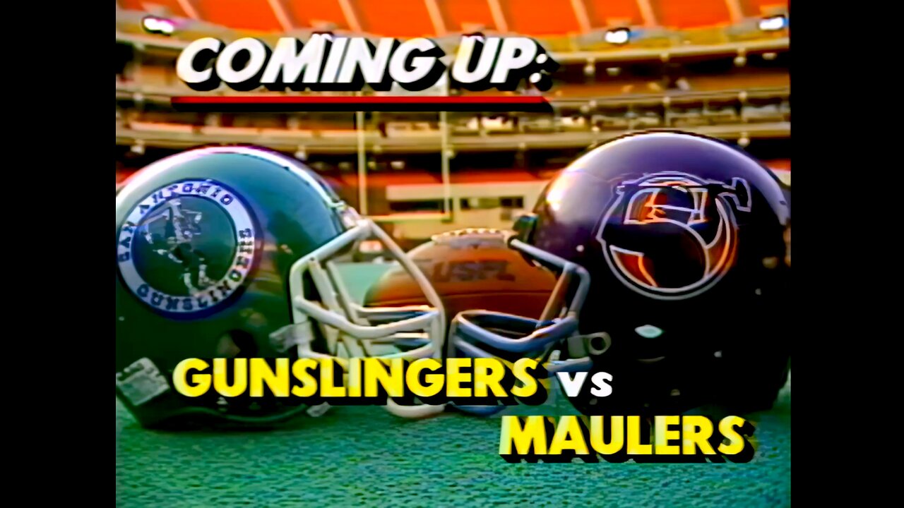 1984 USFL San Antonio Gun Slingers at Pittsburgh Maulers (part 2 of 3)