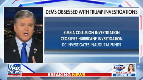 Hannity Lists Trump's Crimes as a DEFENSE of Trump
