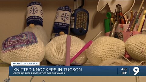 Knitted Knockers offers free handmade breast prosthetic for women