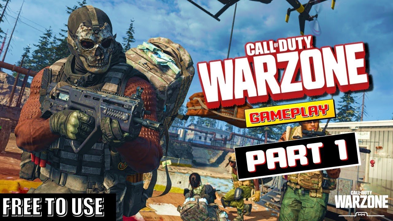 Call of duty warzone game play _free to use gameplay