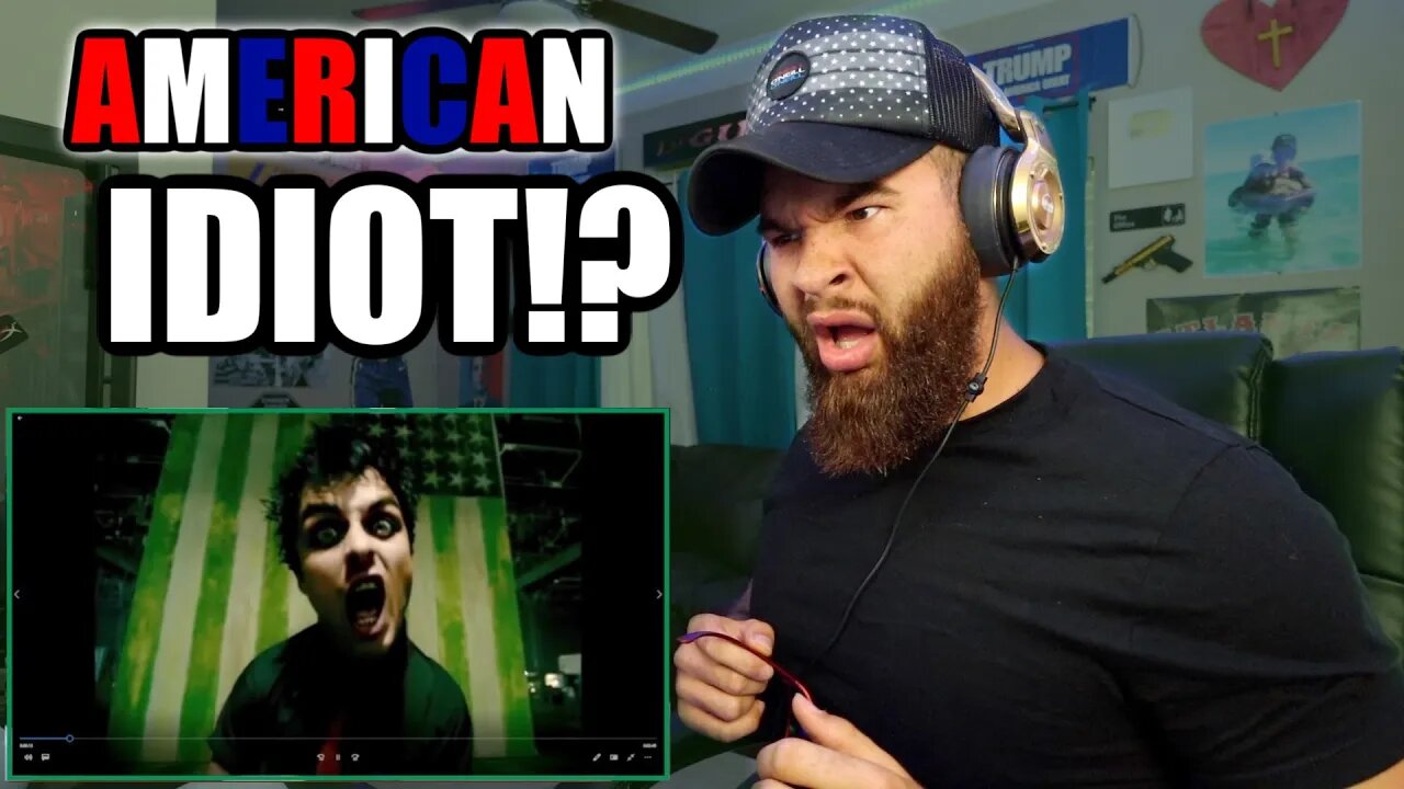 Green Day - American Idiot [OFFICIAL VIDEO]- REACTION