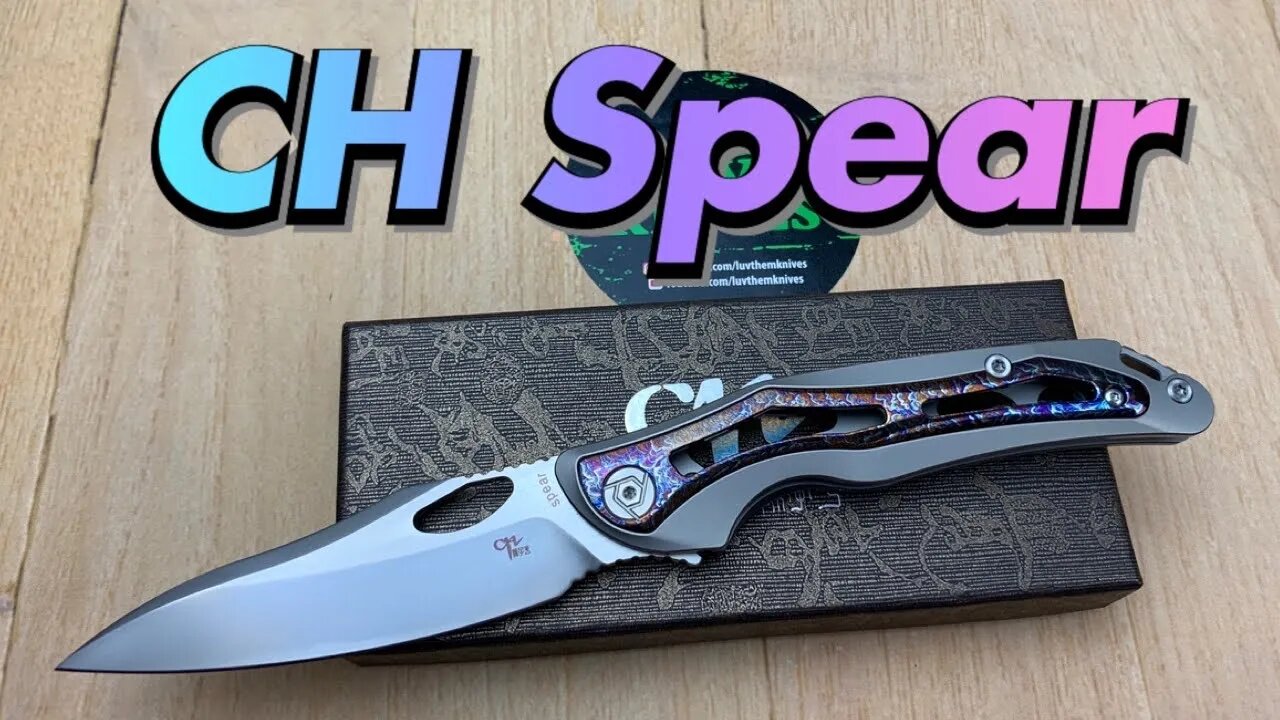 CH Spear / includes disassembly/ beautiful design, quality materials and smooth action !