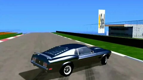 DRIFT DE MUSTANG 1970