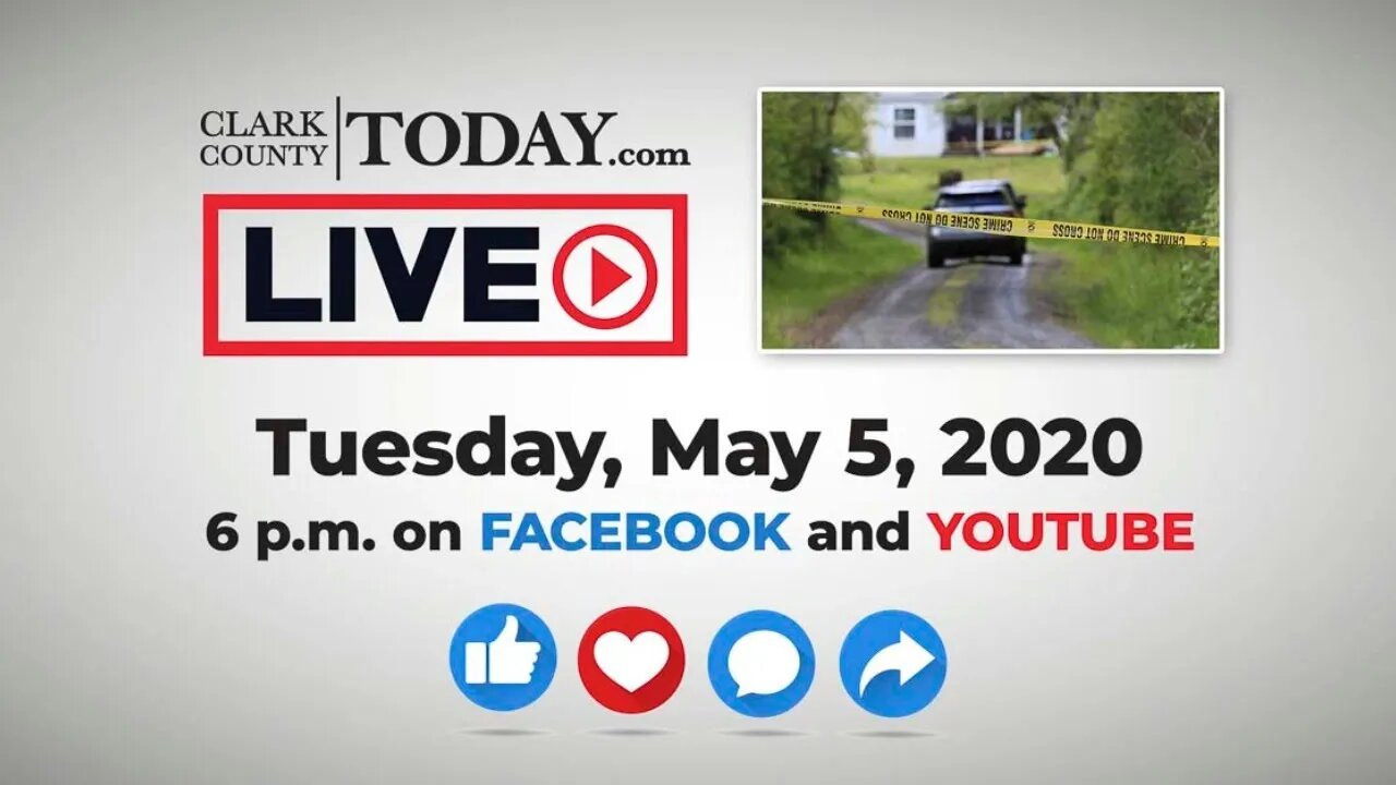 WATCH: Clark County TODAY LIVE • Tuesday, May 5, 2020