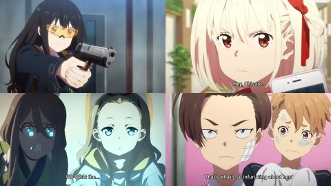 Lycoris Recoil Episode 3 reaction #LycorisRecoil #LycorisRecoilepissode3#LycorisRecoilanime#LycoRyco