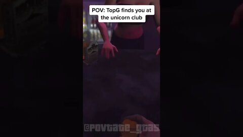 Pov: Andrew Tate catches you in a club