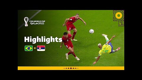 STUNNING Richarlison goal! | Brazil v Serbia highlights | FIFA World Cup Qatar 2022