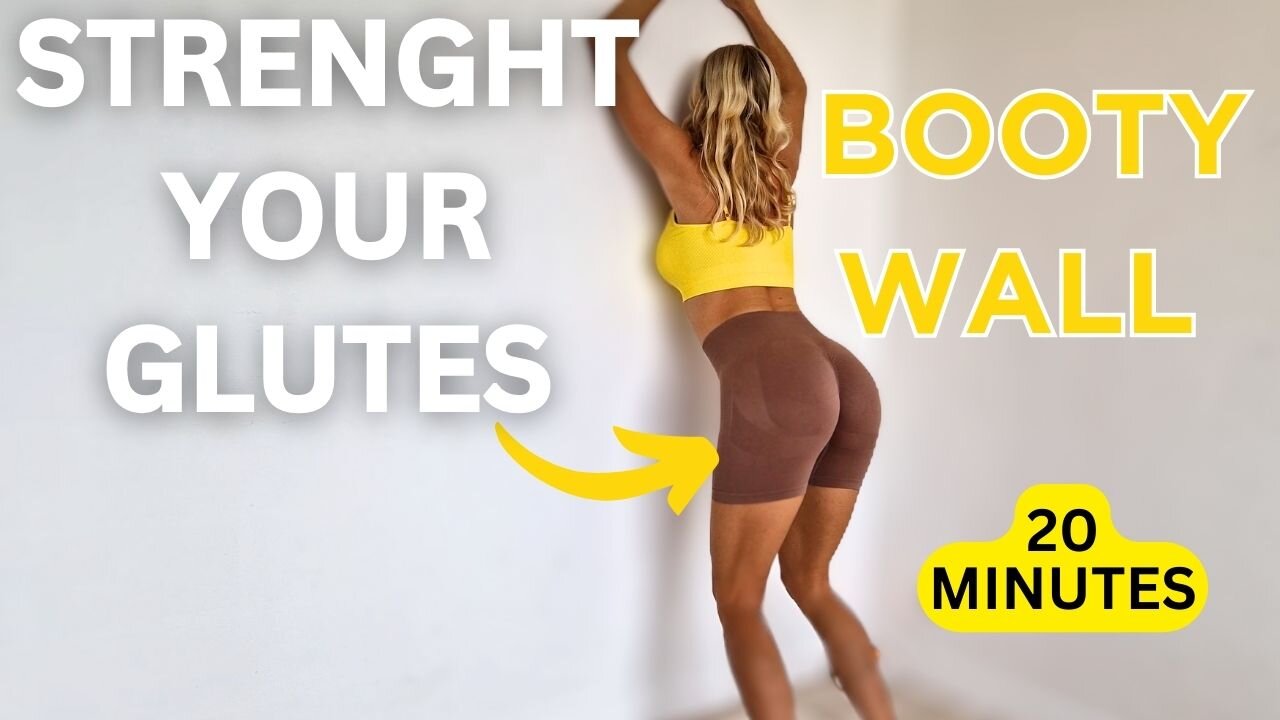 BOOTY WALL WORKOUT / Elevate Your Boot Workouts Shape and Sculpt Your Glutes