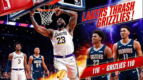 GRIZZLIES at LAKERS | FULL GAME HIGHLIGHTS | December 15, 2024