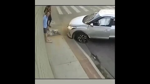 2023 Car Accident Compilation_ The Miracle that Saved a Pedestrian!