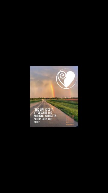 Do you wanna see the rainbow?