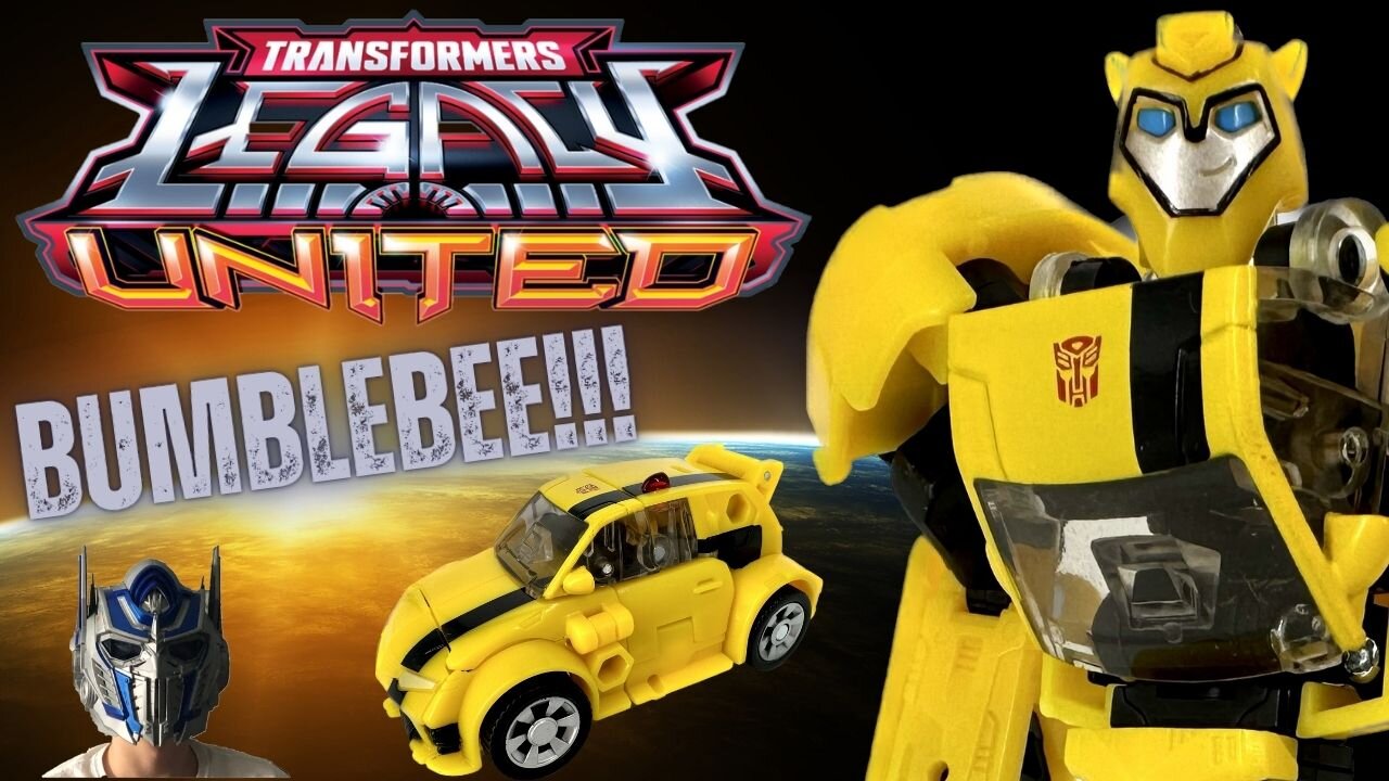 Transformers Legacy United - Animated Bumblebee Full Review and Transformation