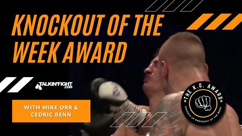 Scott Forrest victimizes Dmitrij Kalinovskij | Knuckle Up KO Award | Talkin Fight