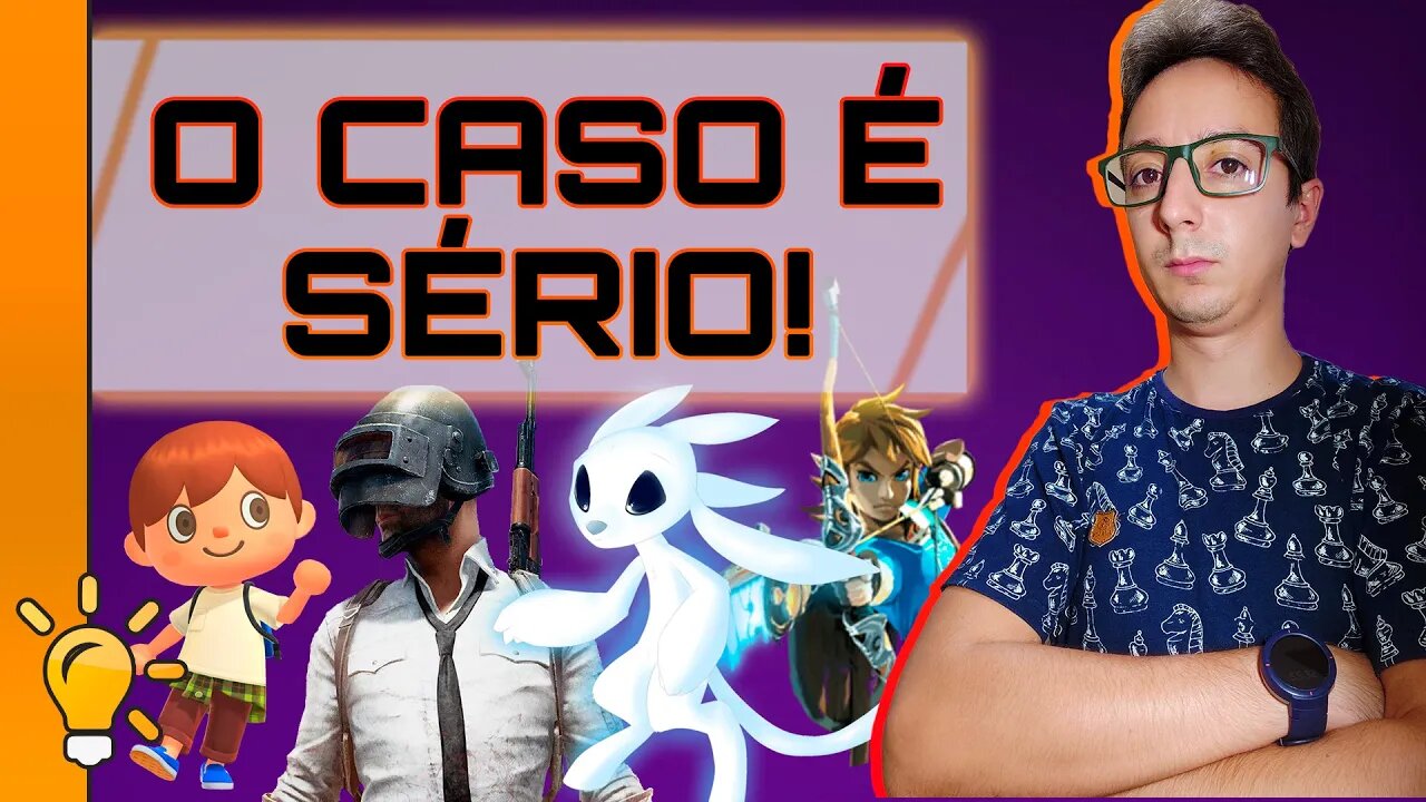 PAPO SÉRIO + DICAS DE JOGOS INCRÍVEIS [#34]