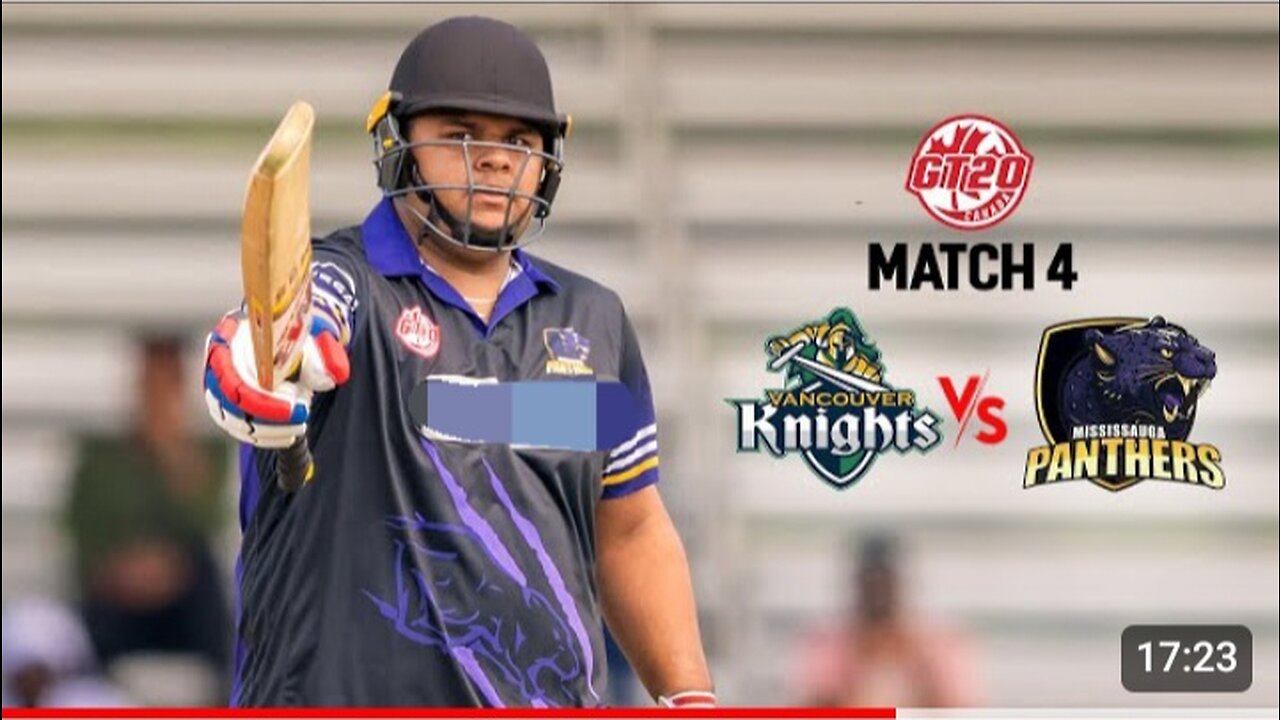 GT20 Canada Season 3 | Match - 4 Highlights | Vancouver Knights Vs Mississauga Panthers