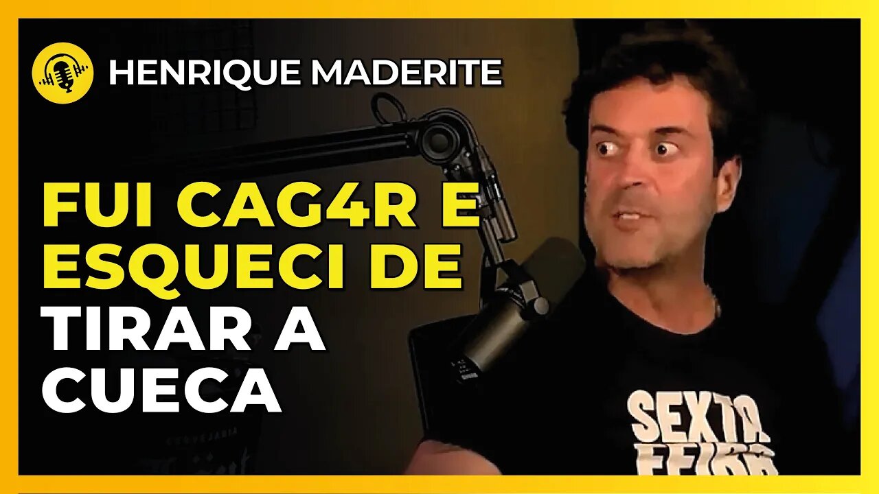 SOU RUIM DE VOMITAR, MAS CAGAR EU SOU BOM | HENRIQUE MADERITE - TICARACATICAST