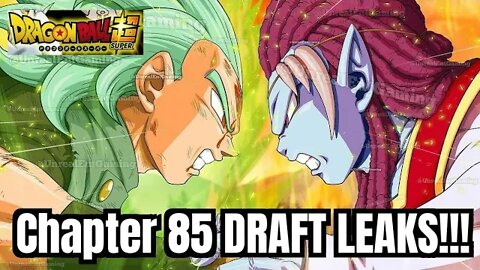 Dragon Ball Super Manga Chapter 85 DRAFT LEAKS!!- Vegeta Getting WHOOPED! 😱💯🤯❤️😂🤕🔥🍿☠️😎👌
