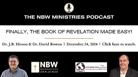 1099. Finally, the Book of Revelation Made Easy!