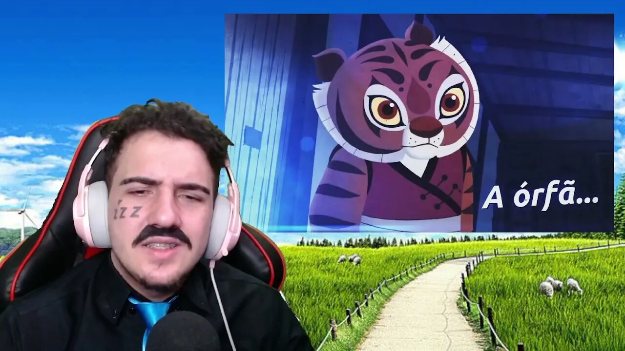 PASTOR REACT Rap dos Cinco Furiosos (Kung Fu Panda) - MESTRES DO KUNG FU | PAPYRUS DA BATATA