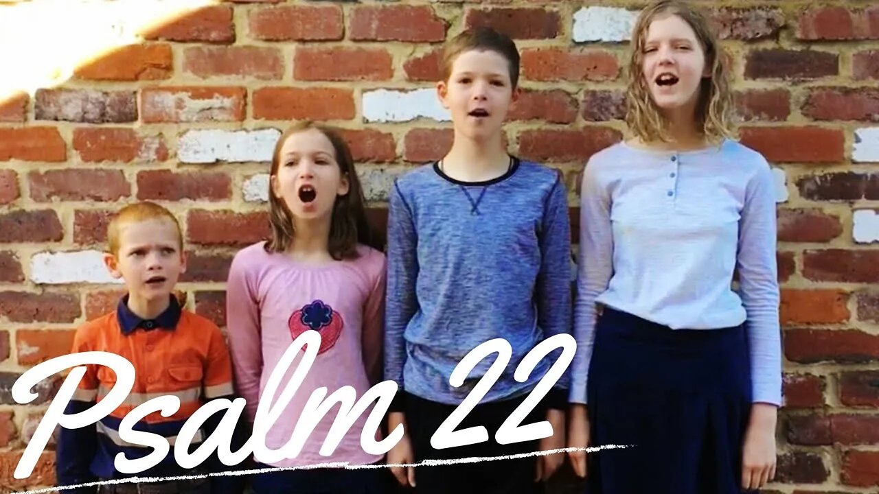 Sing the Psalms ♫ Memorize Psalm 22 Singing “My God, My God...” | Homeschool Bible Class