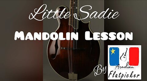 Mandolin Lesson - Little Sadie