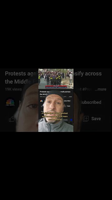 Protests escalate in the Middle East & around the world as war between Israel and Hamas intensifies