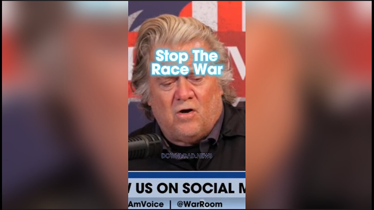 Steve Bannon: Globalists Want Race War To Destroy America - 4/3/24