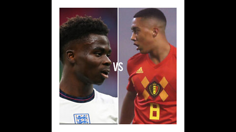 International friendly England vs Belgium