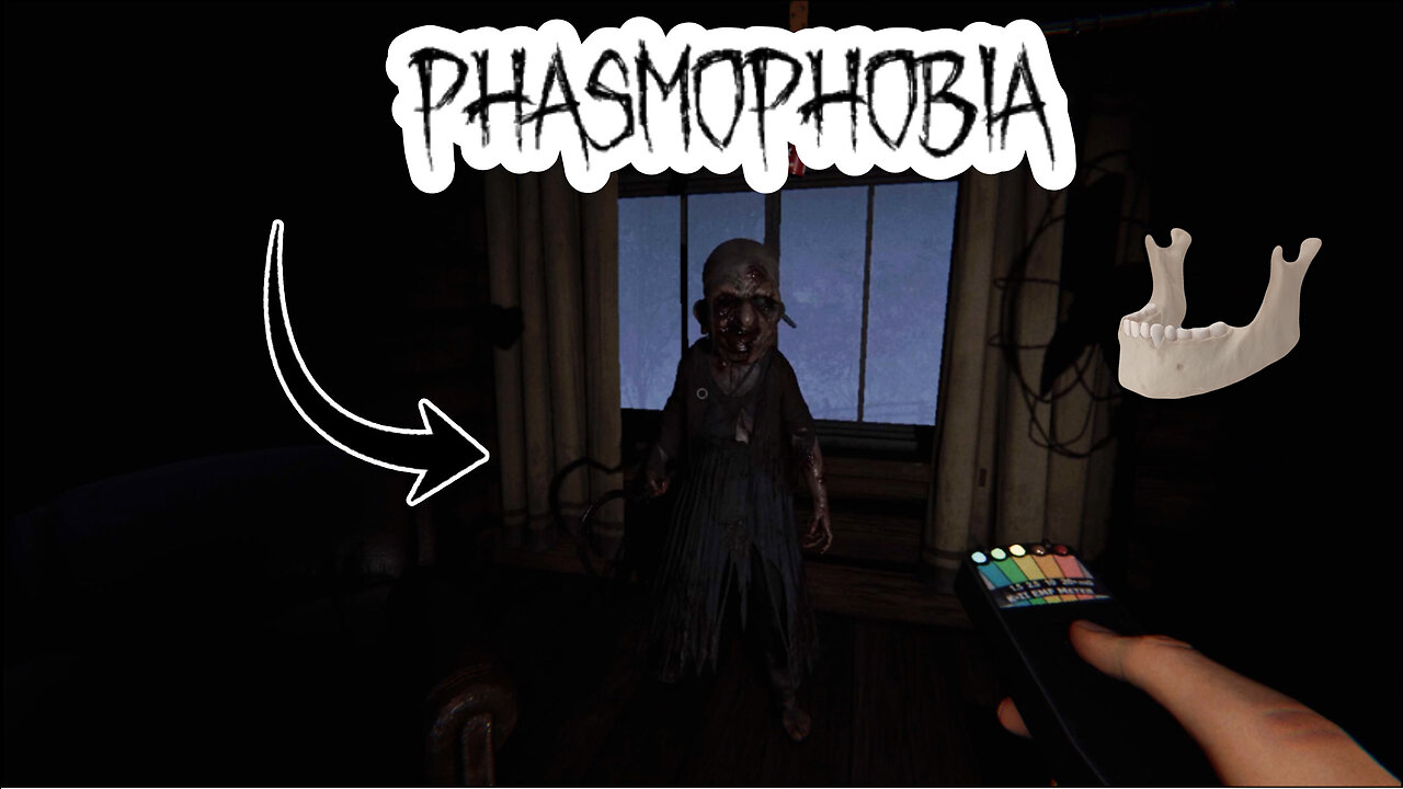 Jaw Dropping Tricia - Phasmophobia 👻