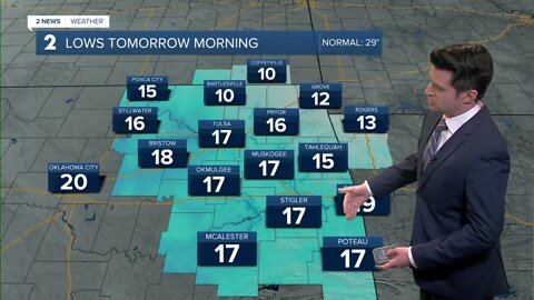 Warmer eventually this week