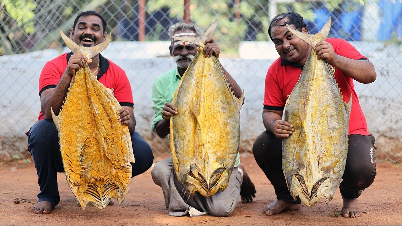 World's Tastiest Dry Fish Cooking.