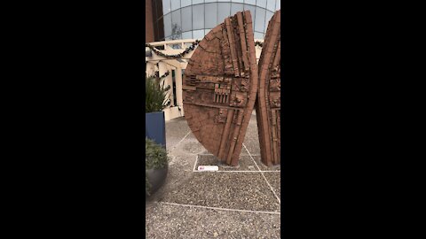 Lost in the Mail Sculpture