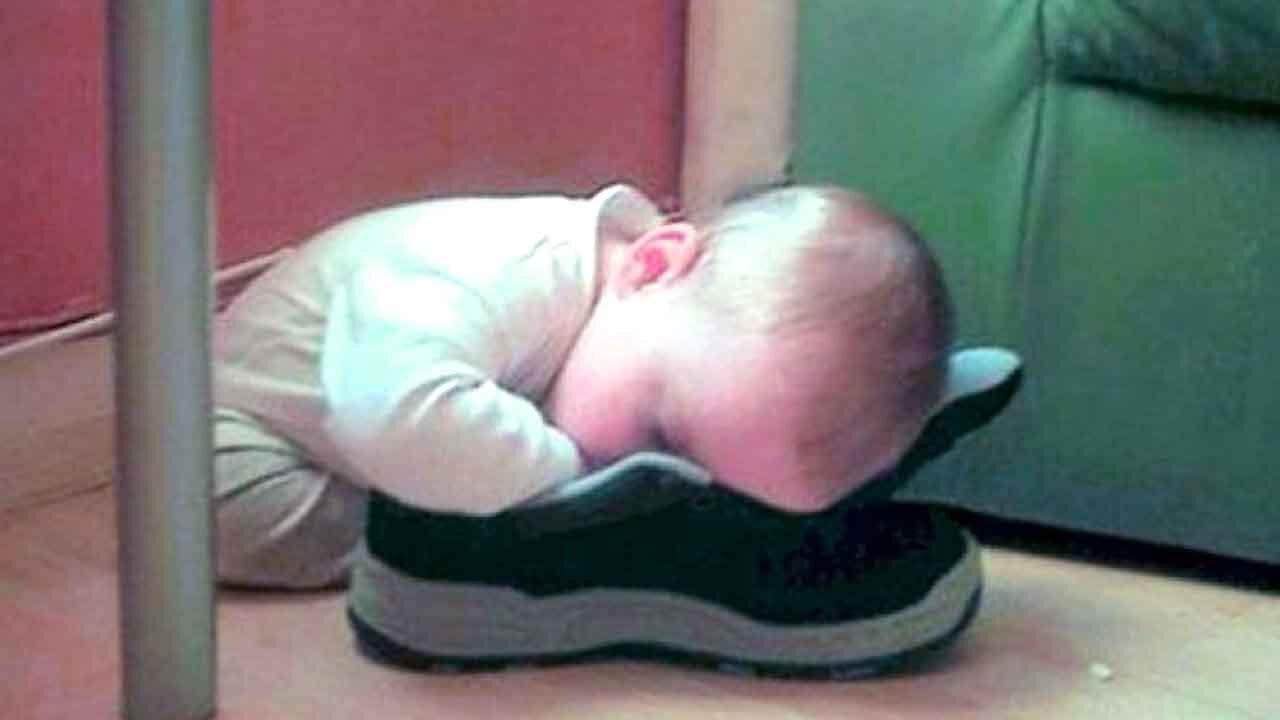Adorable Moment ! Baby Sleep Is The Best Peaceful Thing In The World