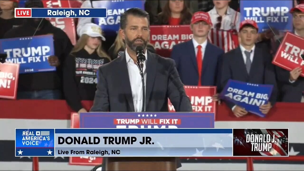 Donald Trump Jr: Get Out and Vote!