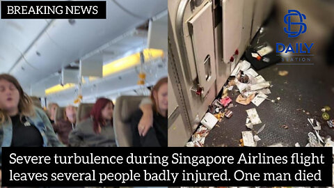 One man dead and several injured after severe turbulence hits Singapore Airlines flight|latest news|