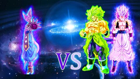 Who Is Strongest | Gogeta & Broly VS Beerus