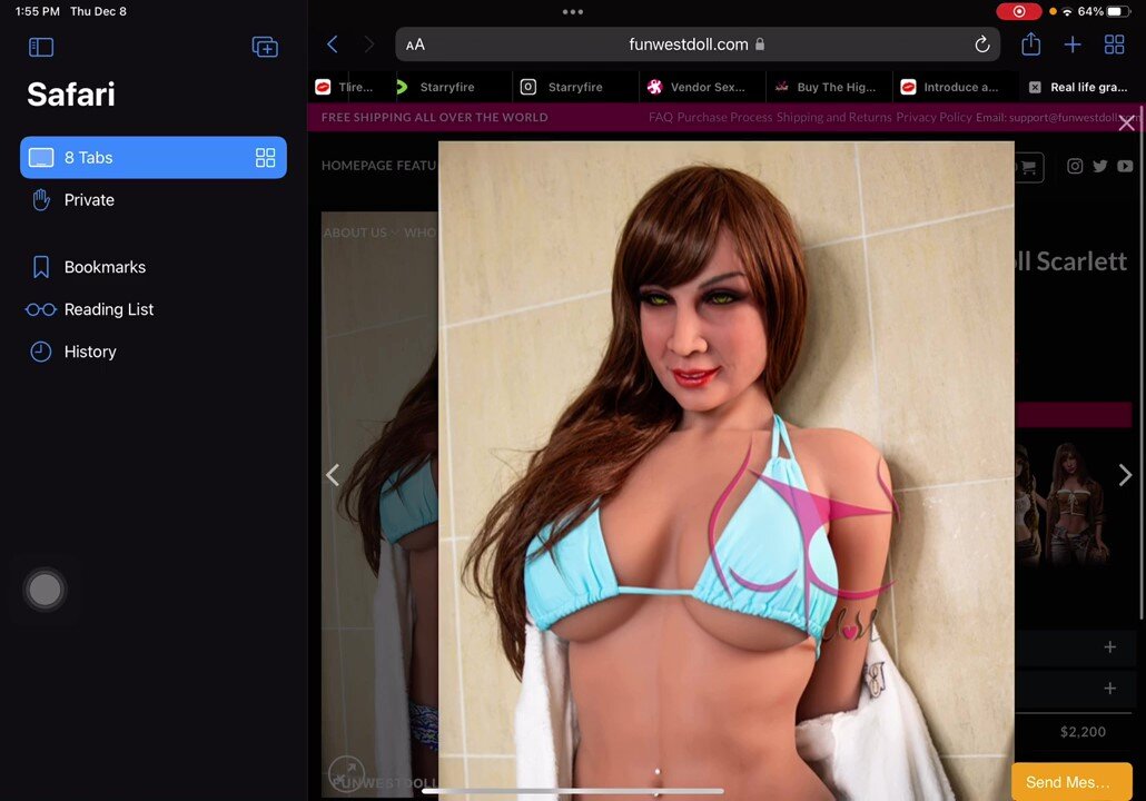 Scarlett 155cm Granny Doll | Funwest Doll