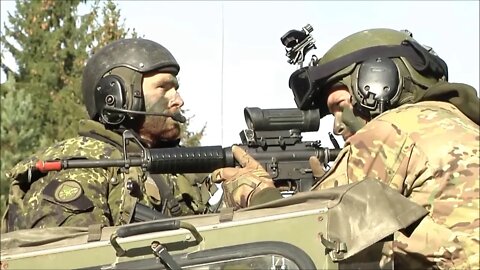 Danish Royal Guard Train During Combined Resolve III