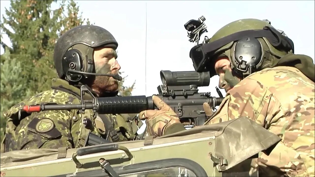Danish Royal Guard Train During Combined Resolve III