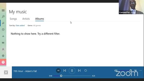 Contend For The Faith's Wednesday Night Meeting